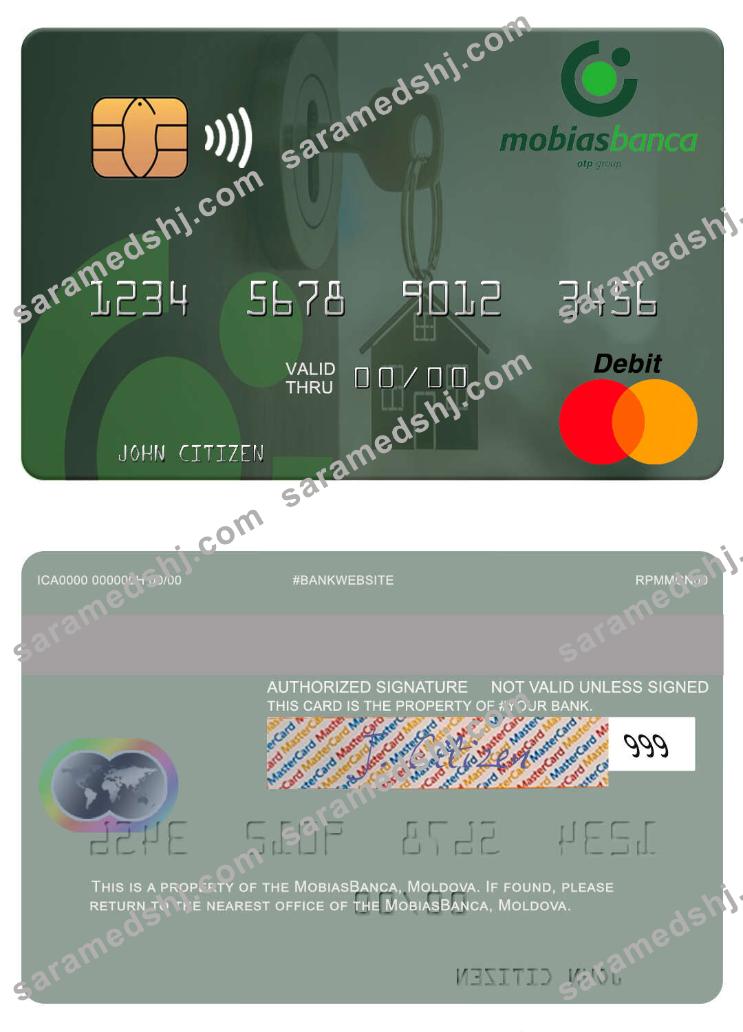 Moldova MobiasBanca mastercard